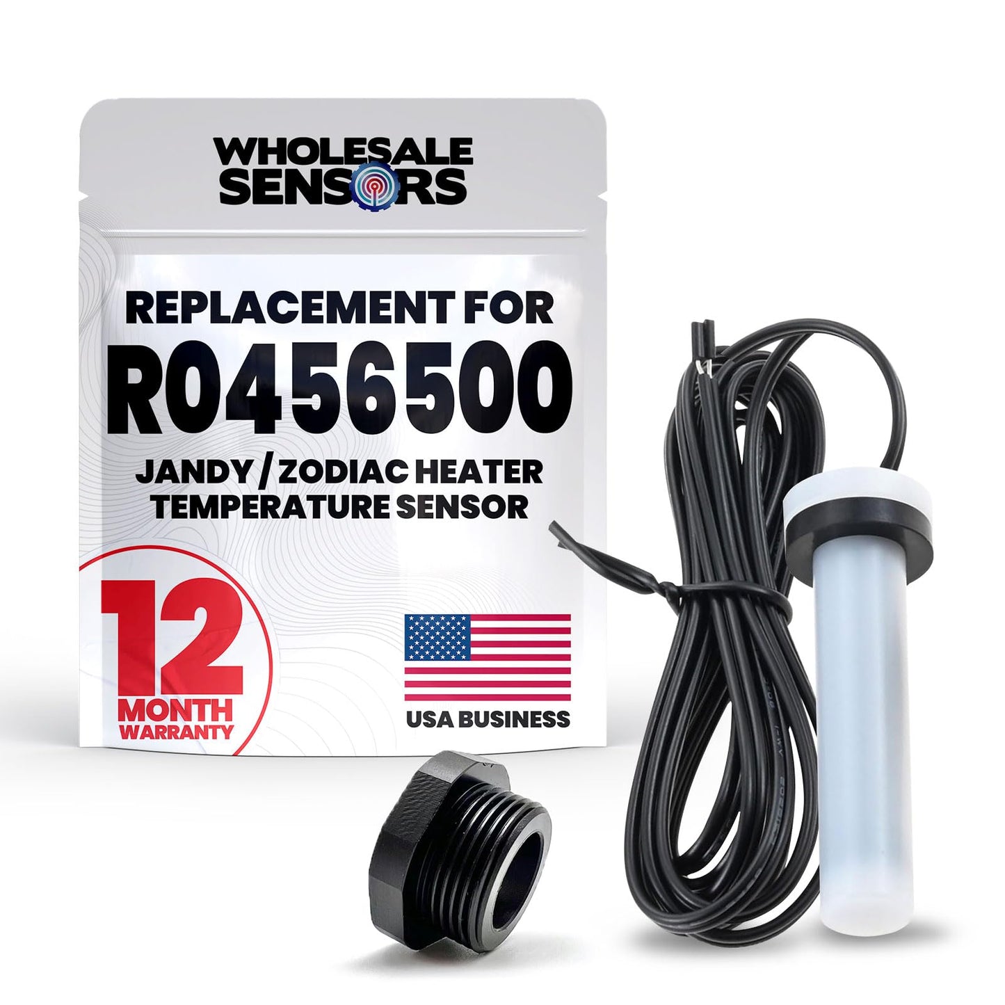 Replacement Jandy Zodiac R0456500 Pool Spa Temperature Sensor 12 Month Warranty & USA Support