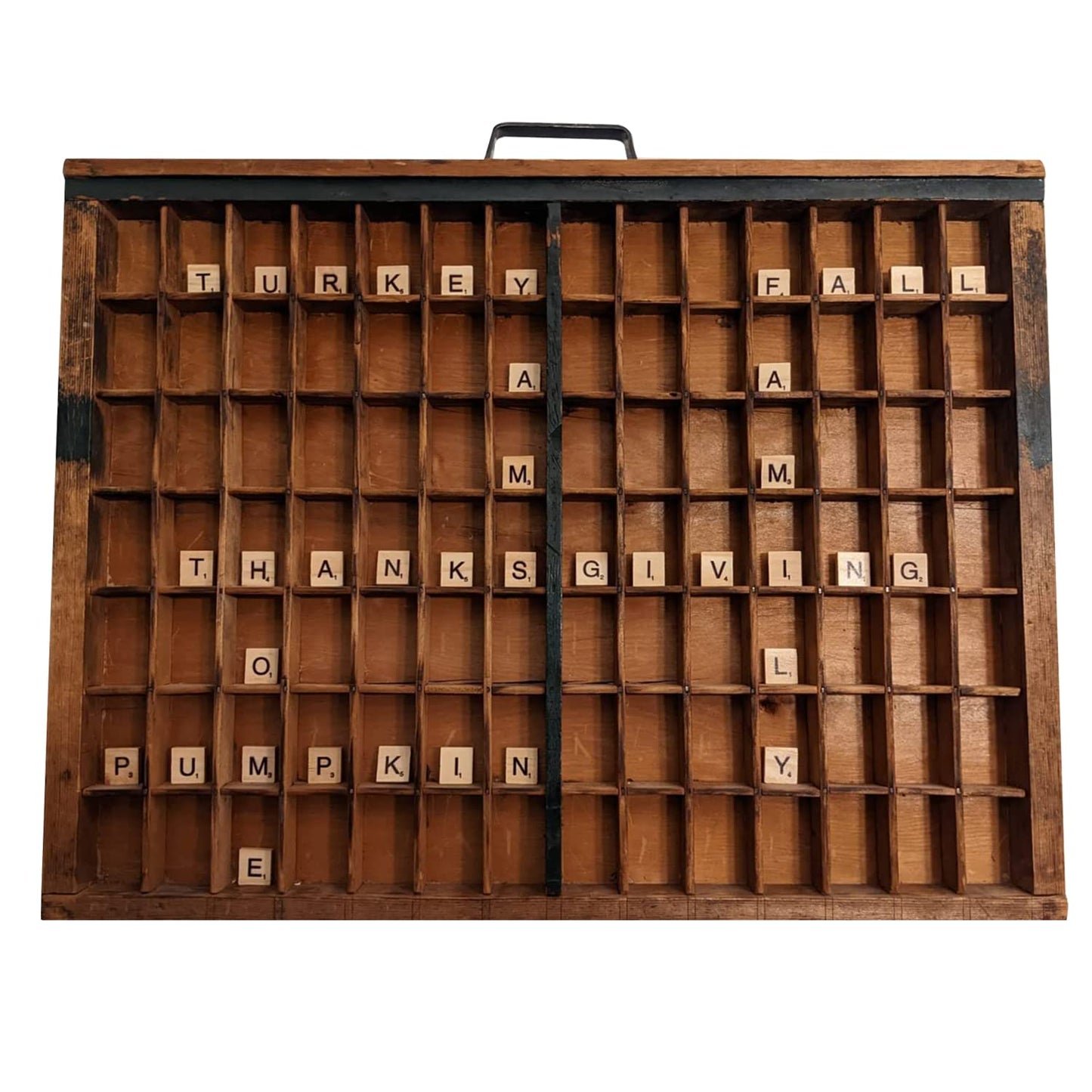 GNIEMCKIN 1700 PCS Wood Letter Tiles, Wooden Scrable Tiles A-Z Capital Letters for Creative Crafting Projects, Making Alphabet Coaster, DIY Wood Gift Decoration