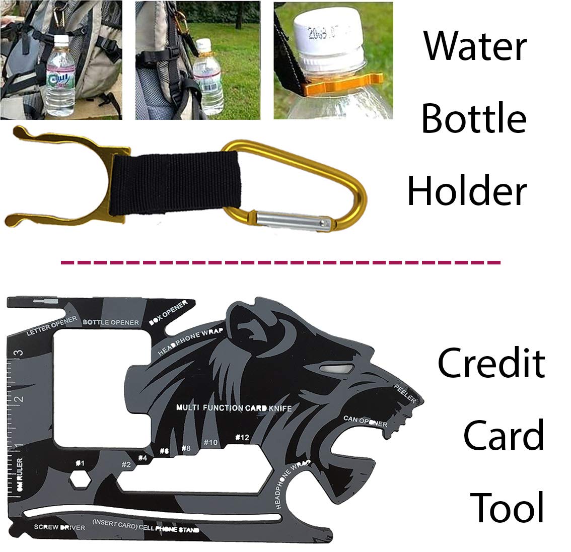 Survival Kit Emergency Supplies -67 Pcs, 14-in-1 Survival Gear: First Aid, Compass, Flashlight, Bracelet, plier, Saw & More for Outdoor Camping, Hiking & Survival. Gift for Men Boyfriends Boys Dads