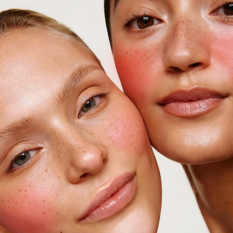 Baby Go Dewy [Blush & Freckles 2-in-1] Liquid Blush with Freckle Pen, Buildable & Waterproof, Long-lasting Formula for Natural Rosy Flush (Rosydew)