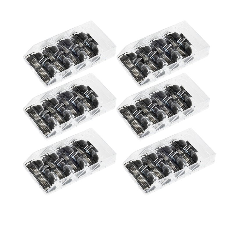 24 Pcs Razor Blade Refills for Men,Compatible with Ma-ch 3 Razor Blades Refill Disposable Blade Manual Beard Trimmer Safety Replacement Shaver Heads Set 1