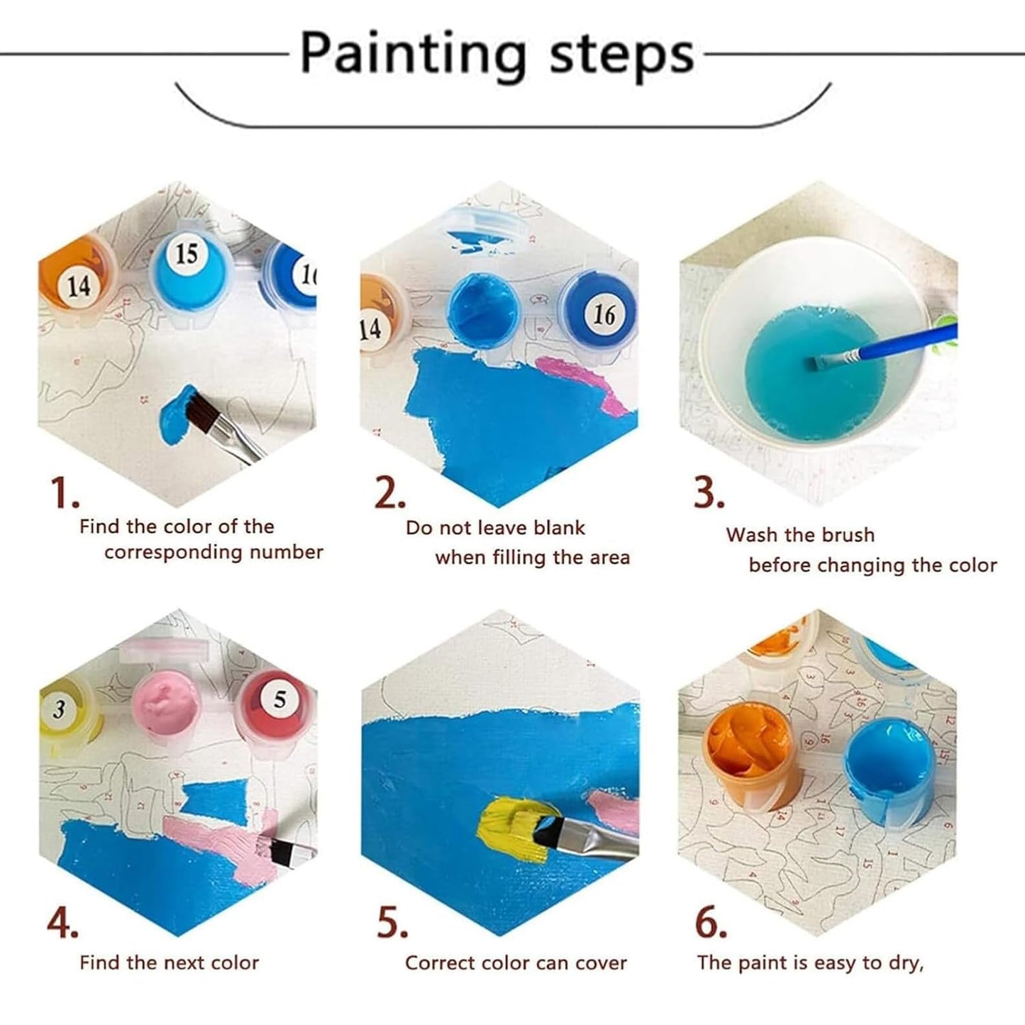 RRMRRM 4 Pack Paint by Numbers kit for Adults Beginner - Beach Adult Paint by Numbers on Canvas, DIY Sea Turtle Oil Painting Kits for Home Wall Decor Gifts 12x16 Inch