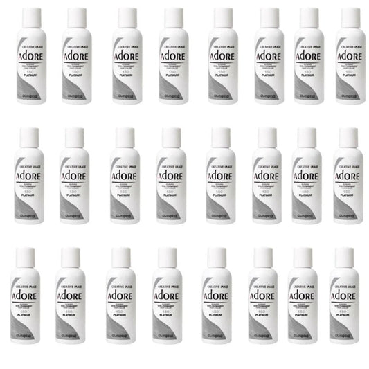 Adore Semi Permanent Hair Color - Vegan and Cruelty-Free Hair Dye - 4 Fl Oz - 155 Titanium (Pack of 1)