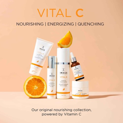 IMAGE Skincare, VITAL C Hydrating Facial Oil with Argan, Grape Seed and Sea Buckthorn Oils, 1 fl oz