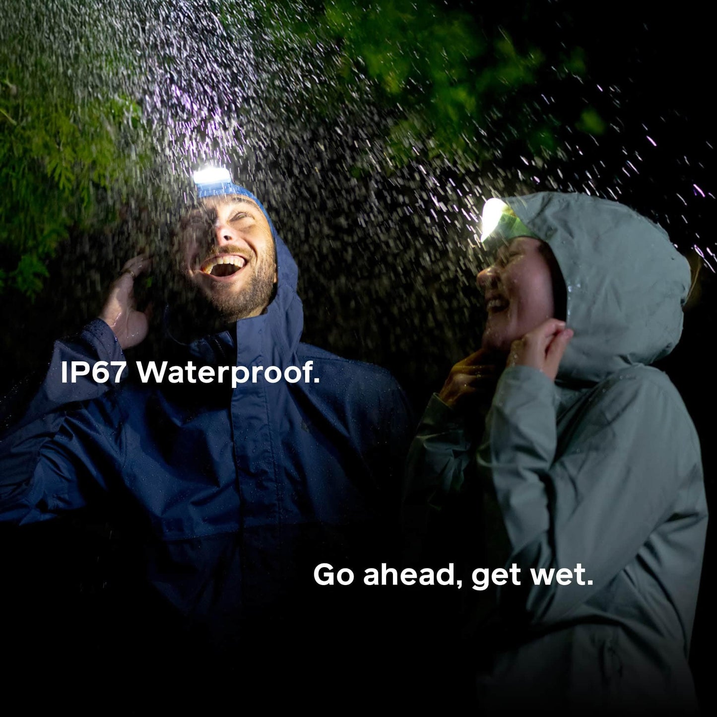 BioLite Range 300 Waterproof, Fast-Charging Rechargeable Headlamp, Wild Fig, 300 Lumens, USB-C Charging, 75m Beam, 100 Hour runtime