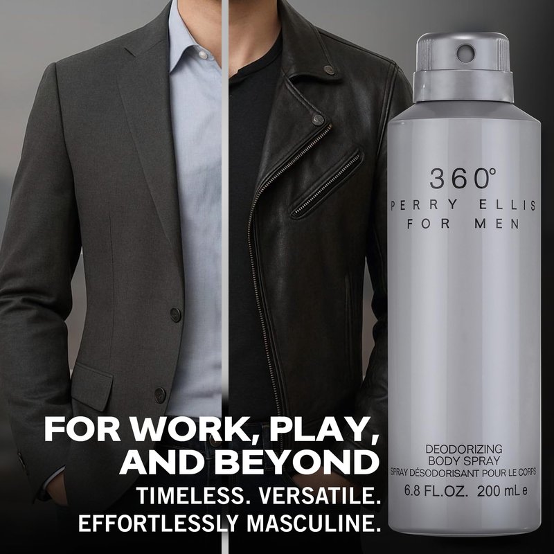 Perry Ellis 360 for Men, 6.8 fl oz Body Spray