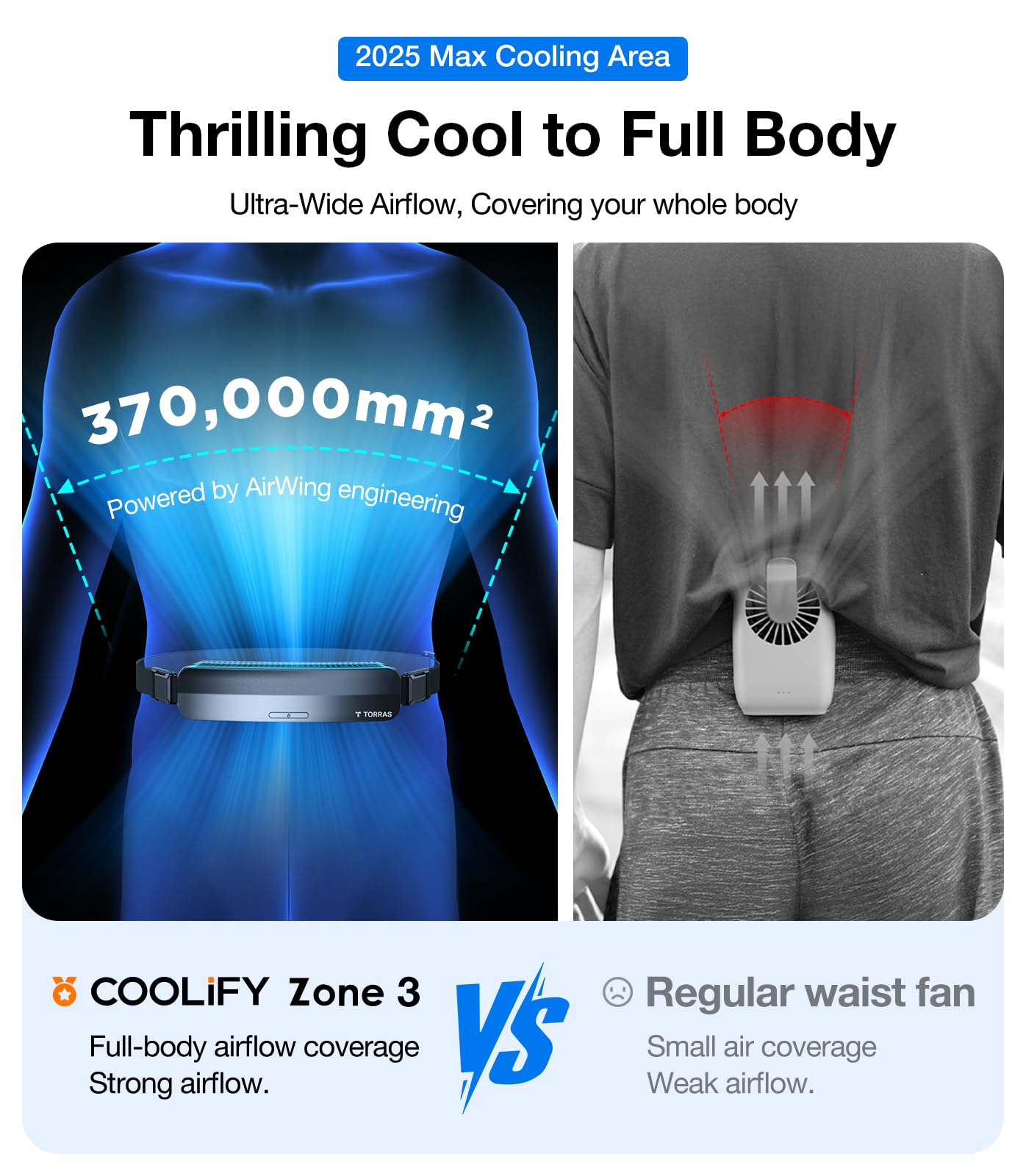 TORRAS Coolify for Ultimate Full-body Cooling （Cyber & Zone）