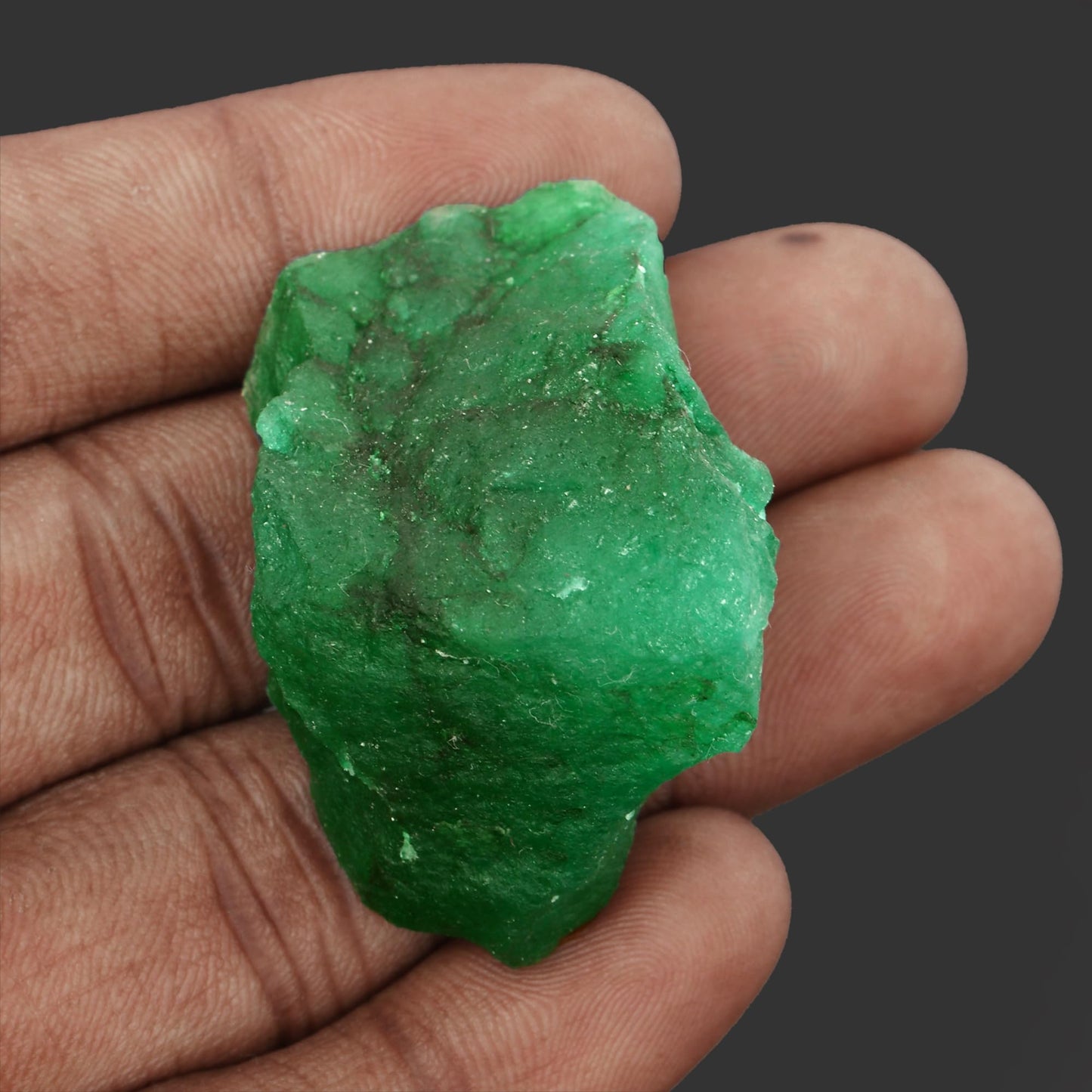 GEMHUB Natural Green Emerald Gemstones for Jewelry Making 974.00 Ct. Certified Crystals and Healing Stones l Rock Rough Emerald Stone