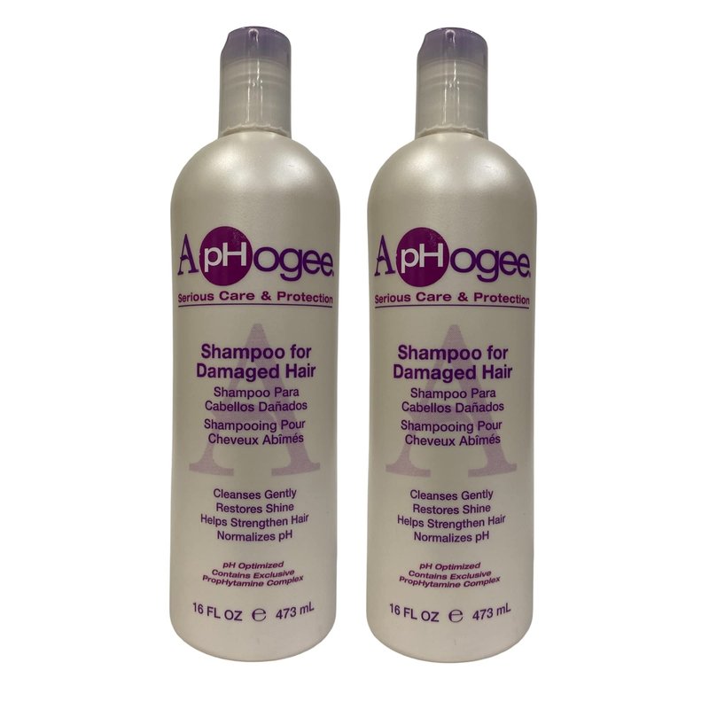 ApHogee Shampoo for Damaged Hair 16oz "Pack of 2"