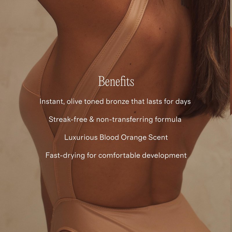 + Lux Unfiltered N°36 Self Tanning Mousse - Self Tanner Mousse, Tanning Foam – Hydrating, Streak-Free, Natural-Looking Sunless Tanner - Vegan & Cruelty Free - Blood Orange