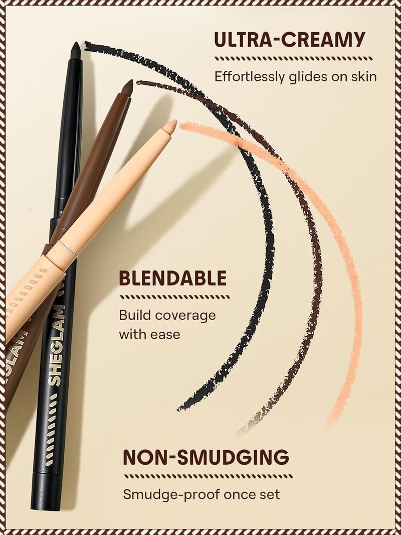 Smoke Clouds Eyeliner - Creamy Matte Finish for Versatile Looks | Long-Lasting & Easy to Apply
