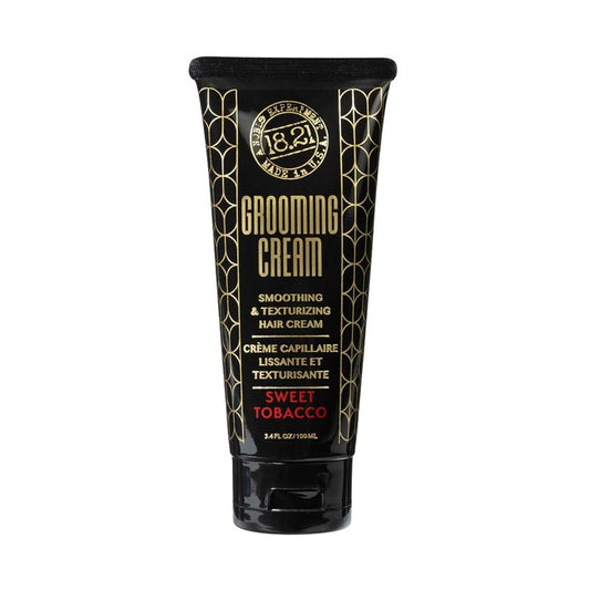 Grooming Hair Smoothing & Texturizing Cream for Men - Frizz Control, Lightweight Hold | 3.4 oz