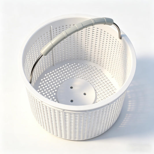 2026 New SPX1082CA Pool Skimmer Basket for Inground Pool Replacement Hayward Skimmer Basket SP1082 SP1083 SP1084 1085 1086 SP1075 ,for Aladdin B-152 Skimmer，316 Stainless Steel Handle with Rubber Grip