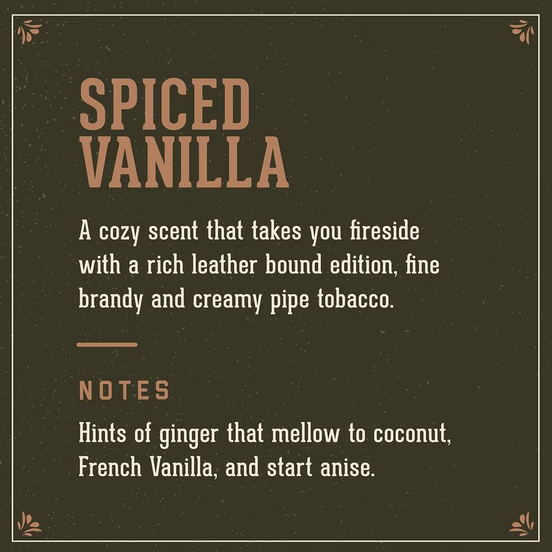 18.21 Man Made Premium Hanging Air Freshener Luxurious Spiced Vanilla Scent, Long Lasting Fragrance for Car, Gym Bag, Travel Luggage or Closet, 1 Count (Pack of 1)