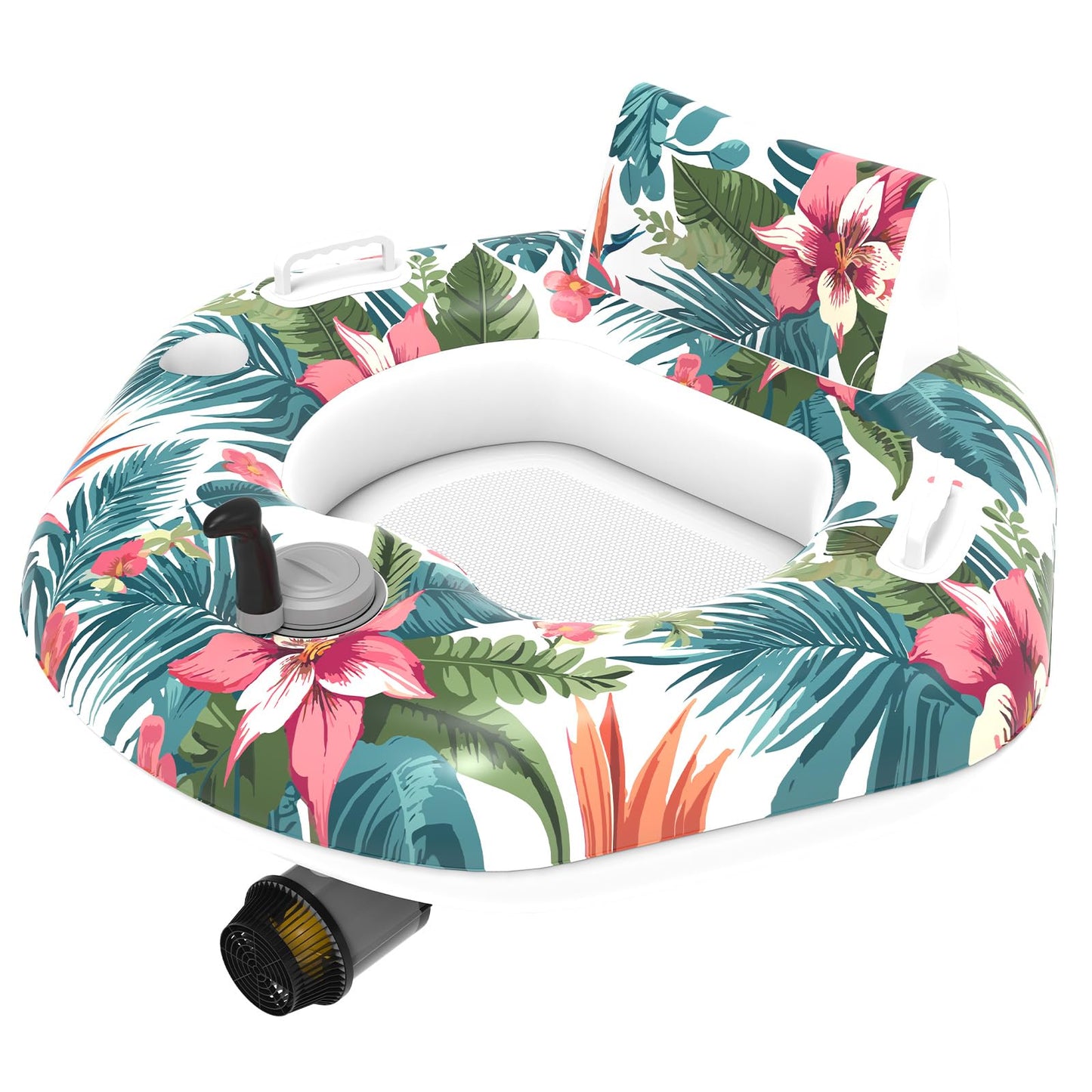 AirMyFun Motorized Pool Float, Inflatable Pool Float, Motorized Pool Lounger with 4500mAh Capacity Battery, 90min Runtime on Full Charge, Motorized Pool Floats for Adults, Suitable for Home Pools