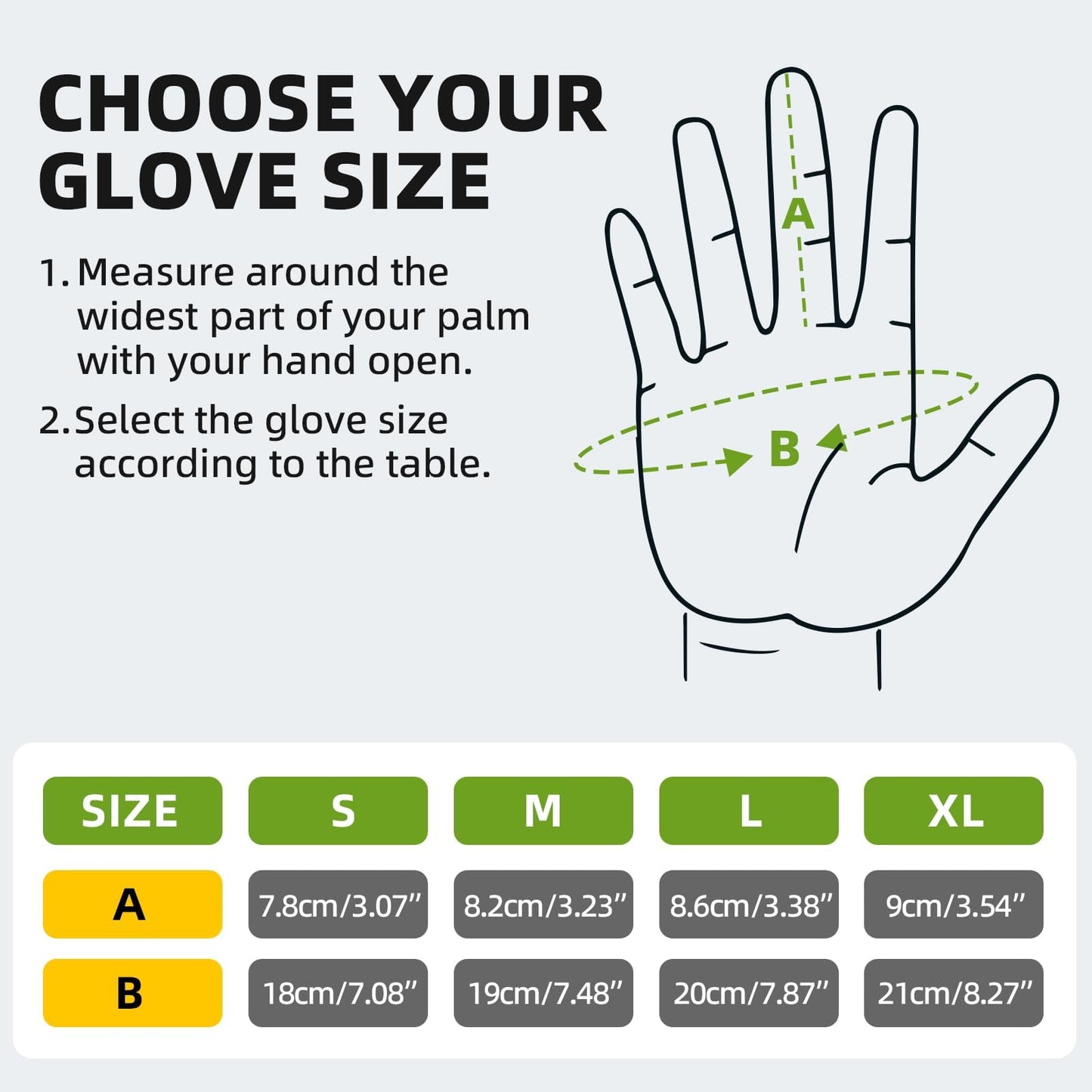 Schwer 6 Pairs Safety Work Gloves with Certified Level 6 Abrasion Resistance, ANSI A2 Cut Resistant Working Gloves with Grip for General Use, Construction, Gardening, Mechanic, 3D-Comfort, LT5636, L