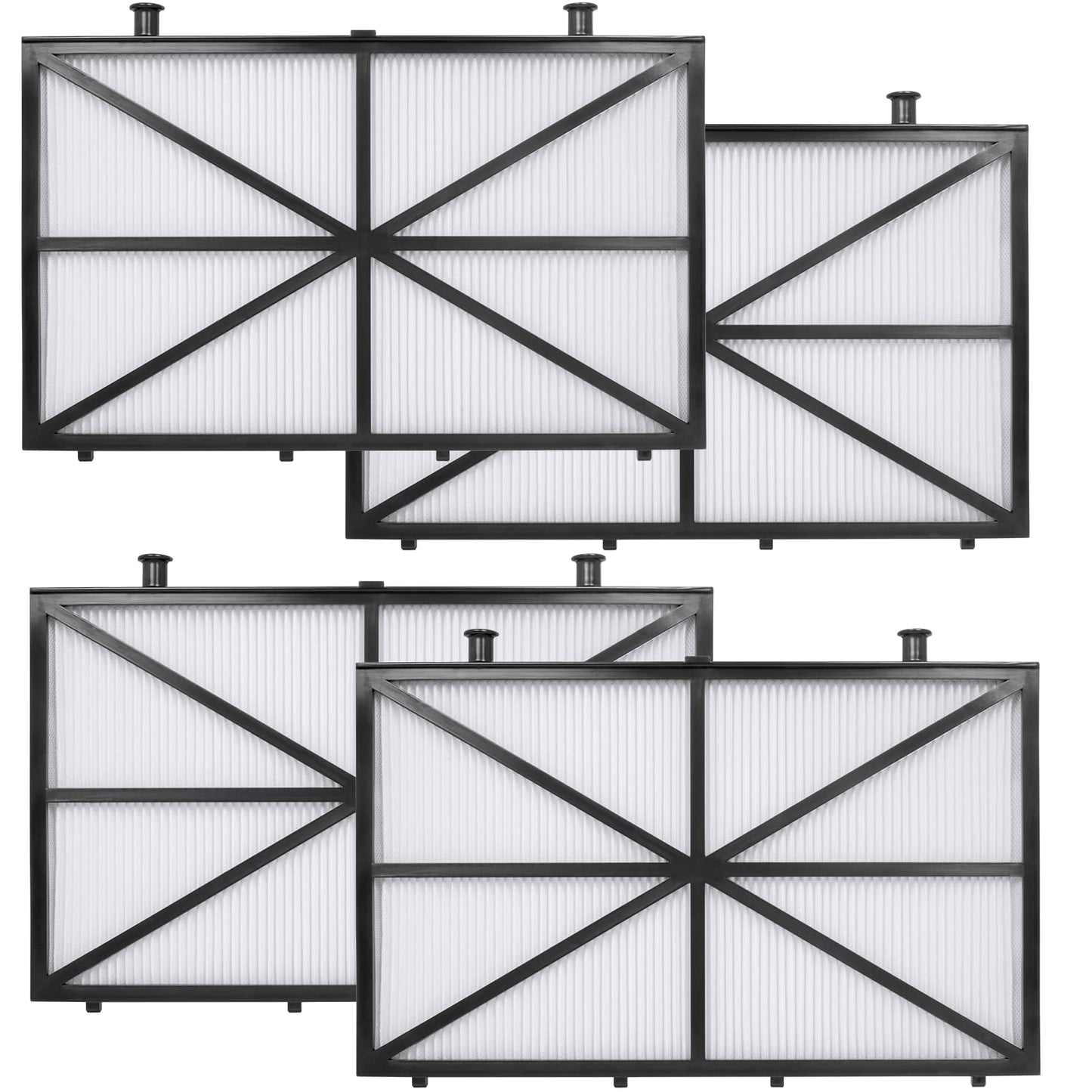 Fil-fresh Robotic Pool Cleaner Filters, Replaces for Dolphin M400/M500 & Nautilus CC Plus Ultra Fine Cartridge Filter Panels, Part Number 9991432-R4, Pack of 4