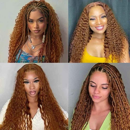 Condescension Human Hair Bundles 24 26 28 Inch Blonde Light Brown Deep Wave Bundles Human Hair Unprocessed Brazilian Virgin Quick Weave Hair for Black Women