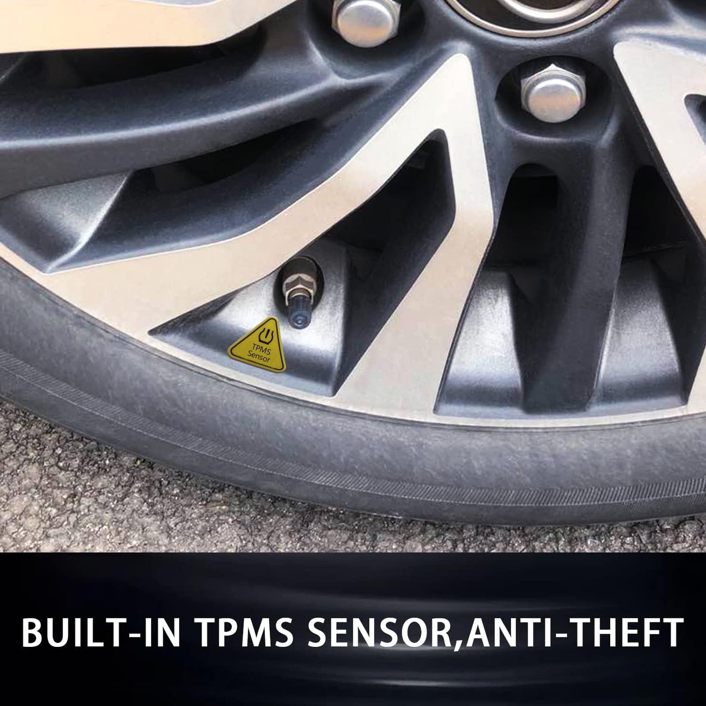 GEARMEISTER TPMS Sensor for Toyota Sequoia 2008-2017|Sienna 2007-2020|Tundra 2007-2017, Pre-Programmed Tire Pressure Sensors, 315MHz TPS Sensor Replace 426070C070 529333X200 4PCS