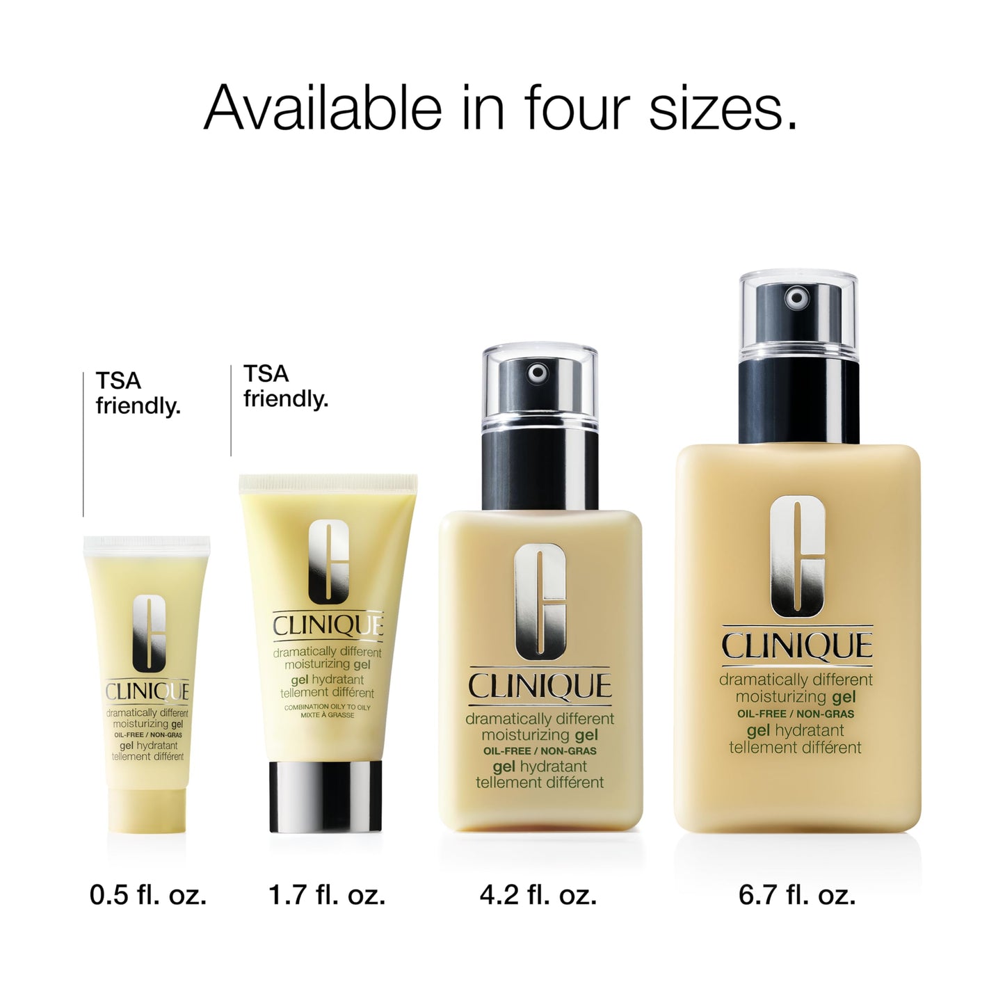 Clinique 3-Step Dramatically Different Moisturizing Gel | Oil-Free | Face Moisturizer for Combination Oily to Oily Skin Types, 1.7 Fl Oz