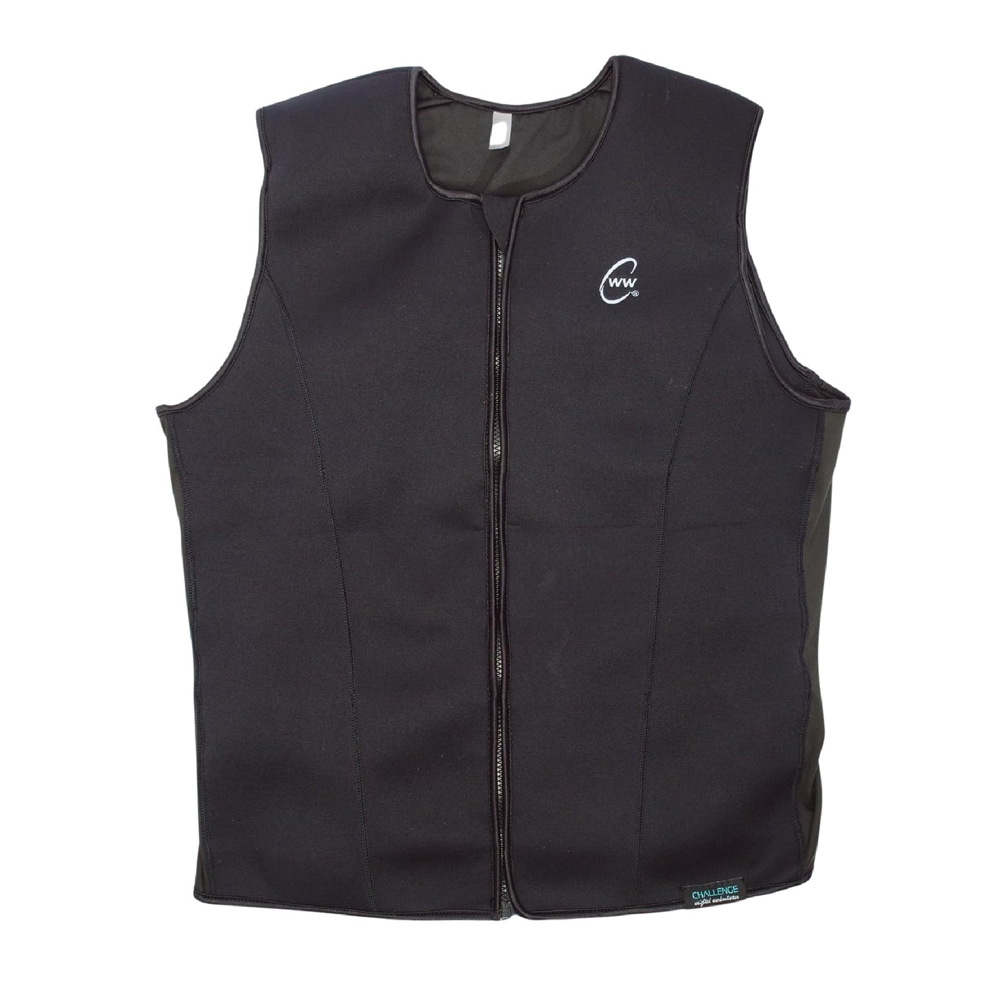 Challenge Weighted Workoutwear - Weighted Workout Vest, Compression Weighted Fitness Pro Vest, Strength Training Weight Vests with ⅛’ Thick Weights, Weight Vest Holds Up to 16 Lbs, Small