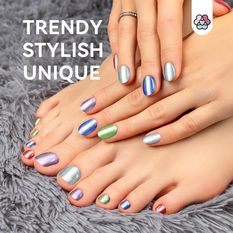 SAVILAND Nail Polish Set - 24 Colors Quick Dry Fingernail Polish Non Gel with Base Top Polish for Fingernail Toenail French Acrylic Art DIY