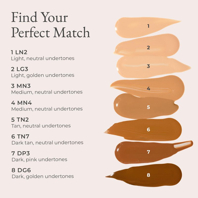 PÜR MINERALS Tinted Sunscreen for Face, 4-in-1 Skin Tint - Broad Spectrum Mineral Sunscreen, SPF 50 - Tinted Facial Moisturizer, Primer, Foundation for Sun Protection - Lightweight, Buildable, Tan TN7