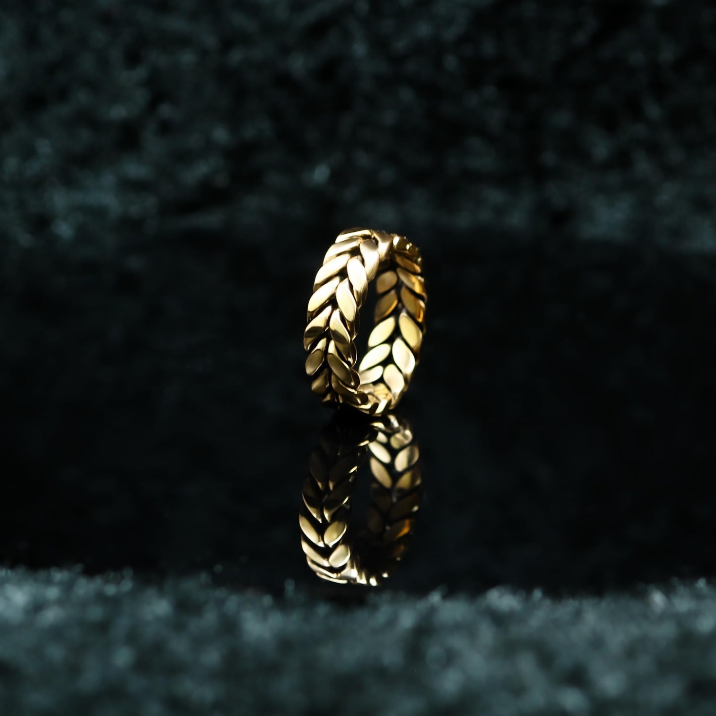 Krishnaa Jewels Pure Copper Braided Twist Eternity HandCrafted Ring Gift Jewelry for Men and Women (11.5)