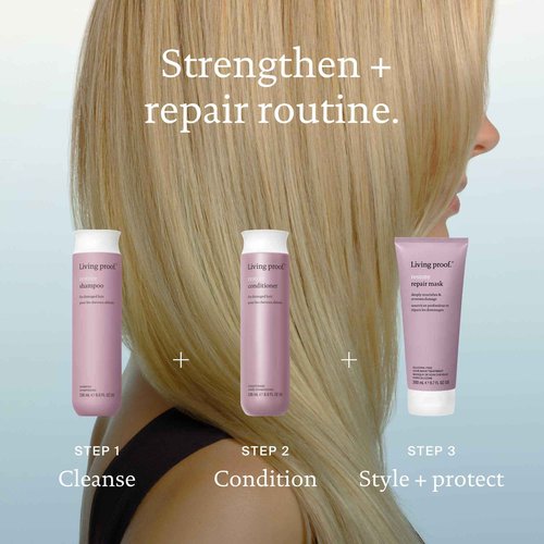 Living Proof Restore Shampoo Repairs & Strengthens, Adds Shine For All Hair Types, 24 oz