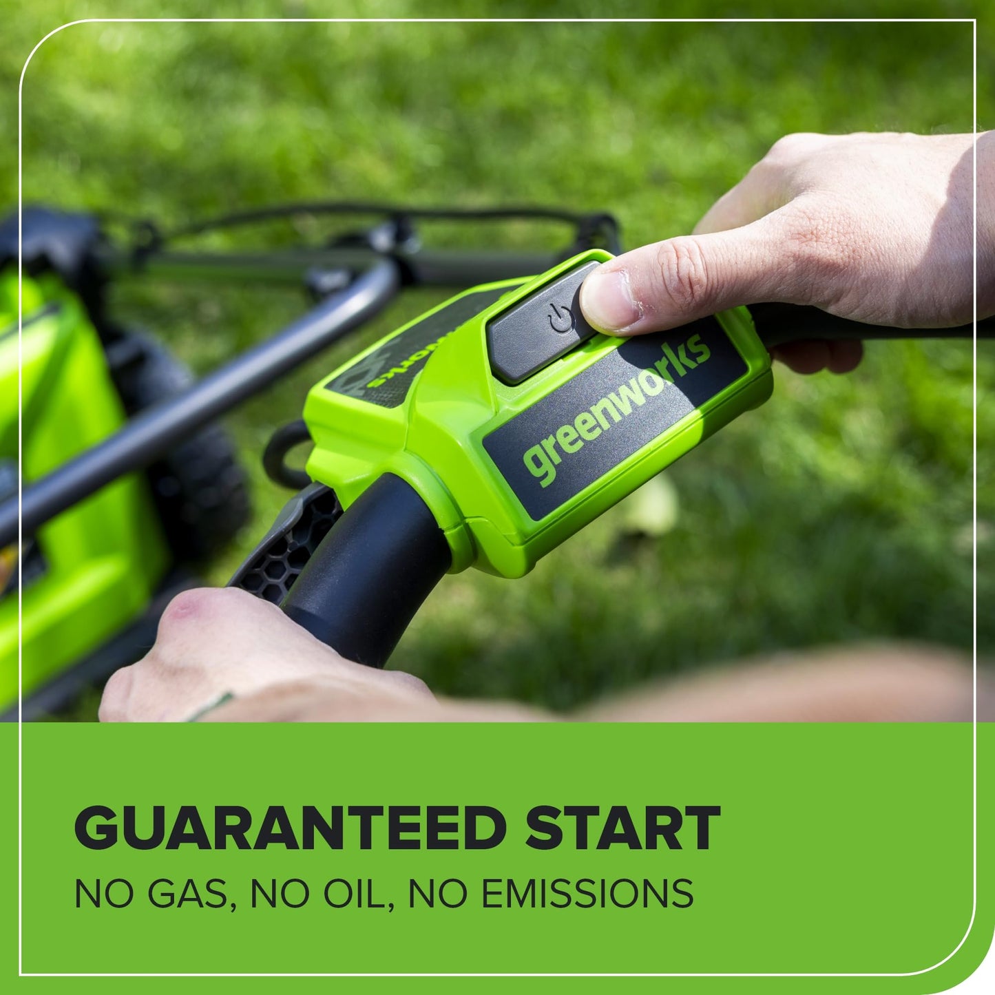 Greenworks 40V 17" Cordless Lawn Mower – Brushless Motor, 4.0Ah Battery & Charger (75+ Compatible Tools), 2-in-1 Mulch/Bag