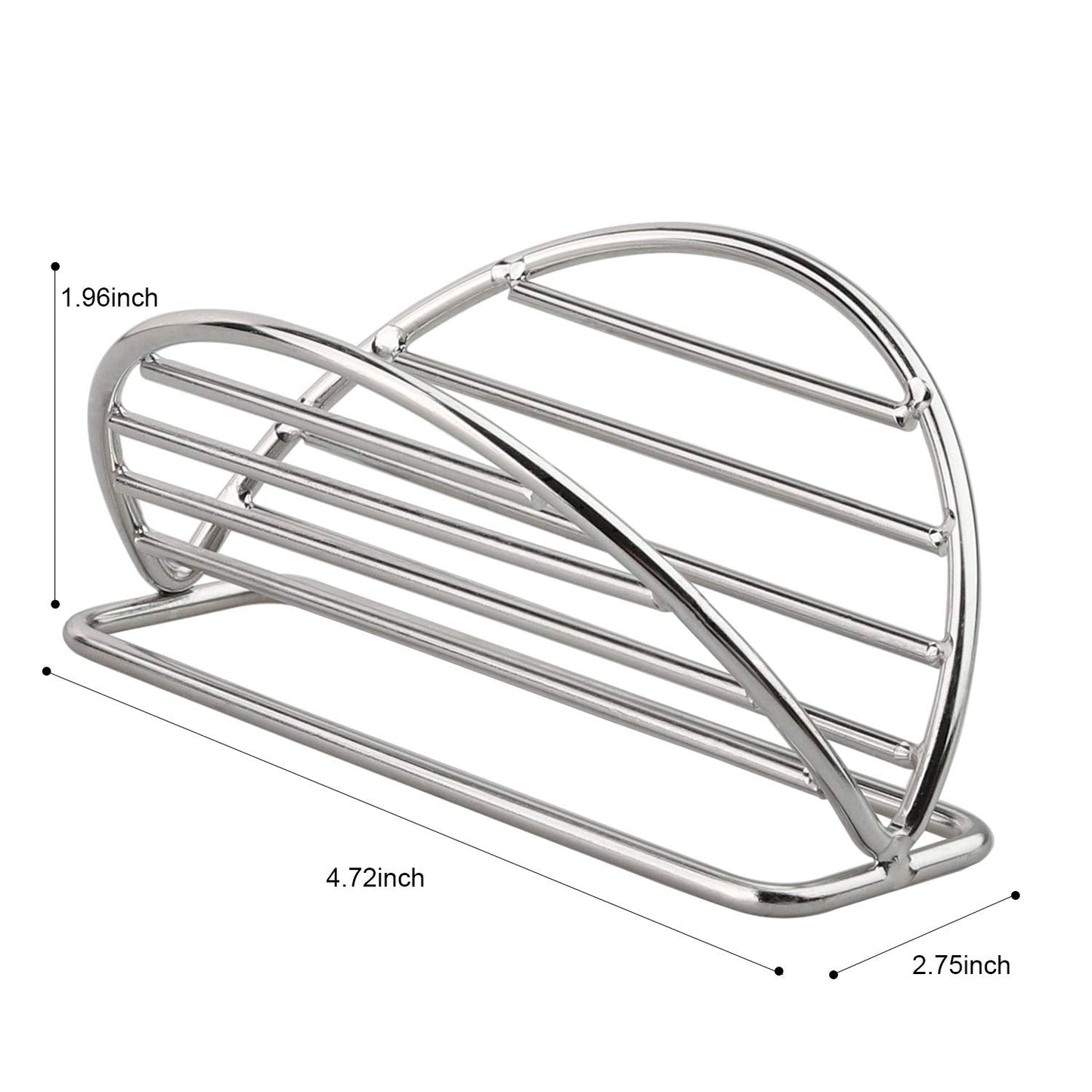 YellRin Taco Holders Stand Stainless Steel Taco Rack Tray Stand Up Holder Kitchen Set for Tortillas, Burritos, Parties & Restaurants (Taco Holder)