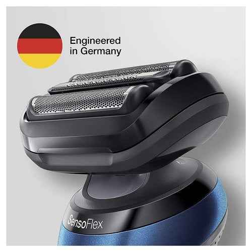 Braun Series 5 and 6 New Generation Electric Shaver Replacement Head - 53B - Compatible with Razors 5020s, 5018s, 5050cs, 6020s, 6075cc, 6072cc & Clean & Renew Refill Cartridges CCR - 4 Pack