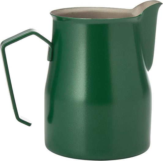 Mettallurgica Motta Europa 25.4 oz Professional Frothing Pitcher, Green