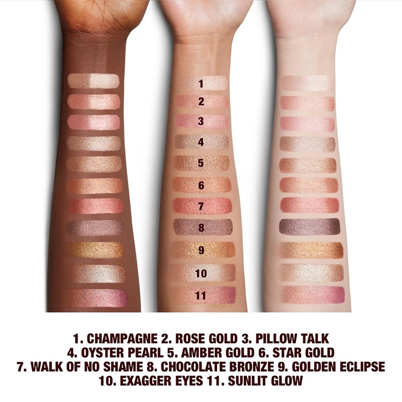 Charlotte Tilbury Eyes to Mesmerize Cream Eyeshadow - Long-Lasting Single Eyeshadow - Water-Infused Metallic Formula with Vitamin E for Crease-Resistant Wear - Rose Gold