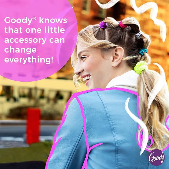Goody SlideProof Mini Spin Pins - 3 Ct, Assorted Colors, Spiral Hair Pins, Quick & Easy Buns, All-Day Twist Pins, Corkscrew Bobby Pins, Pain-Free Hair Accessories for Women & Men, All Hair Types