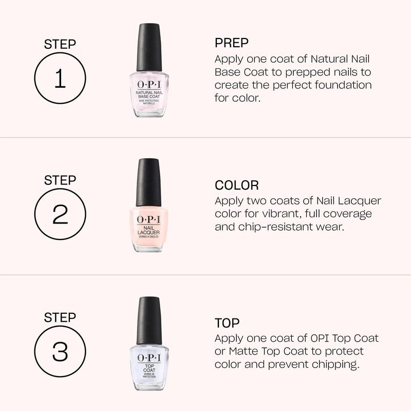 OPI Nail Lacquer Hue is the Artist? | Opaque Soft White Crème Chip Resistant Nail Polish | Mexico City Collection