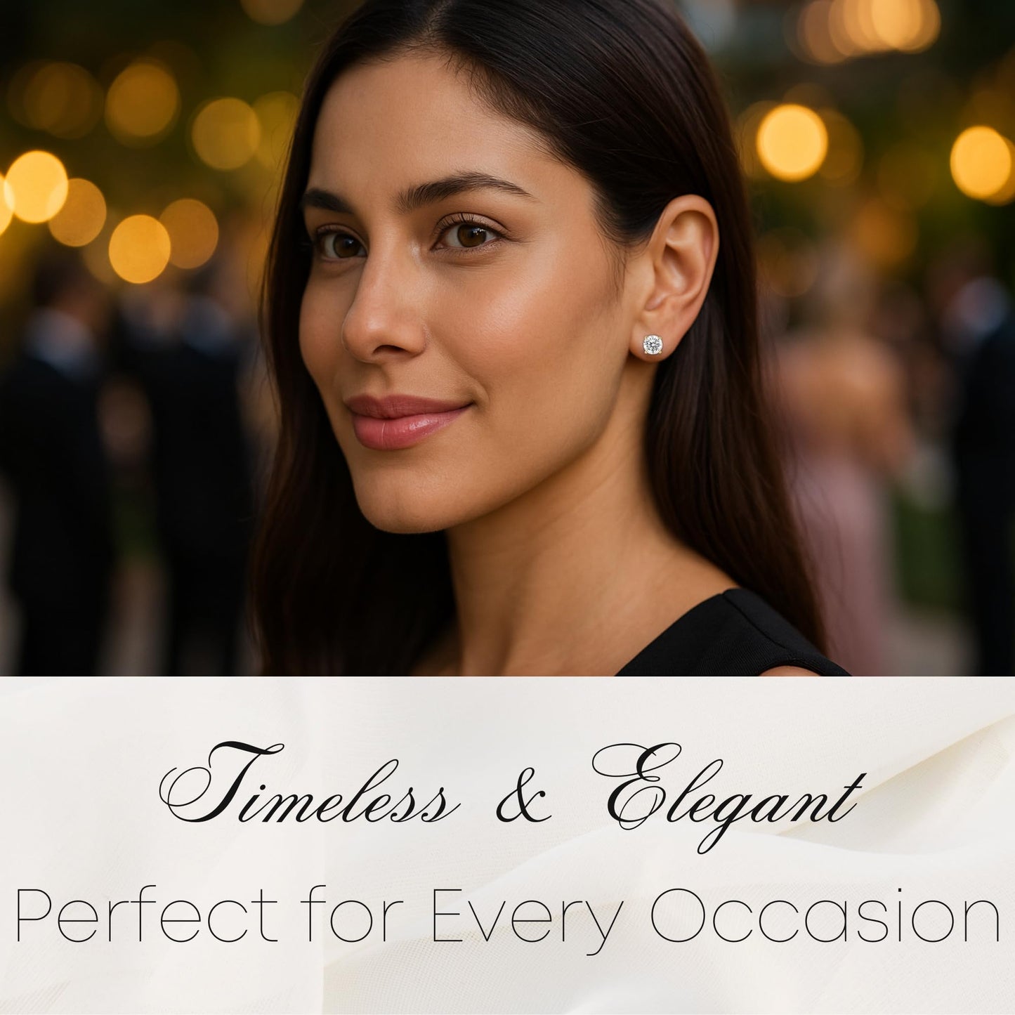Certified 4.0 Carat Lab Grown Diamond Earrings in 14K Yellow Gold, H/SI Color/Clarity, Premium Collection of Diamond Stud Earrings for Women and Men, Quality Studs Made in USA