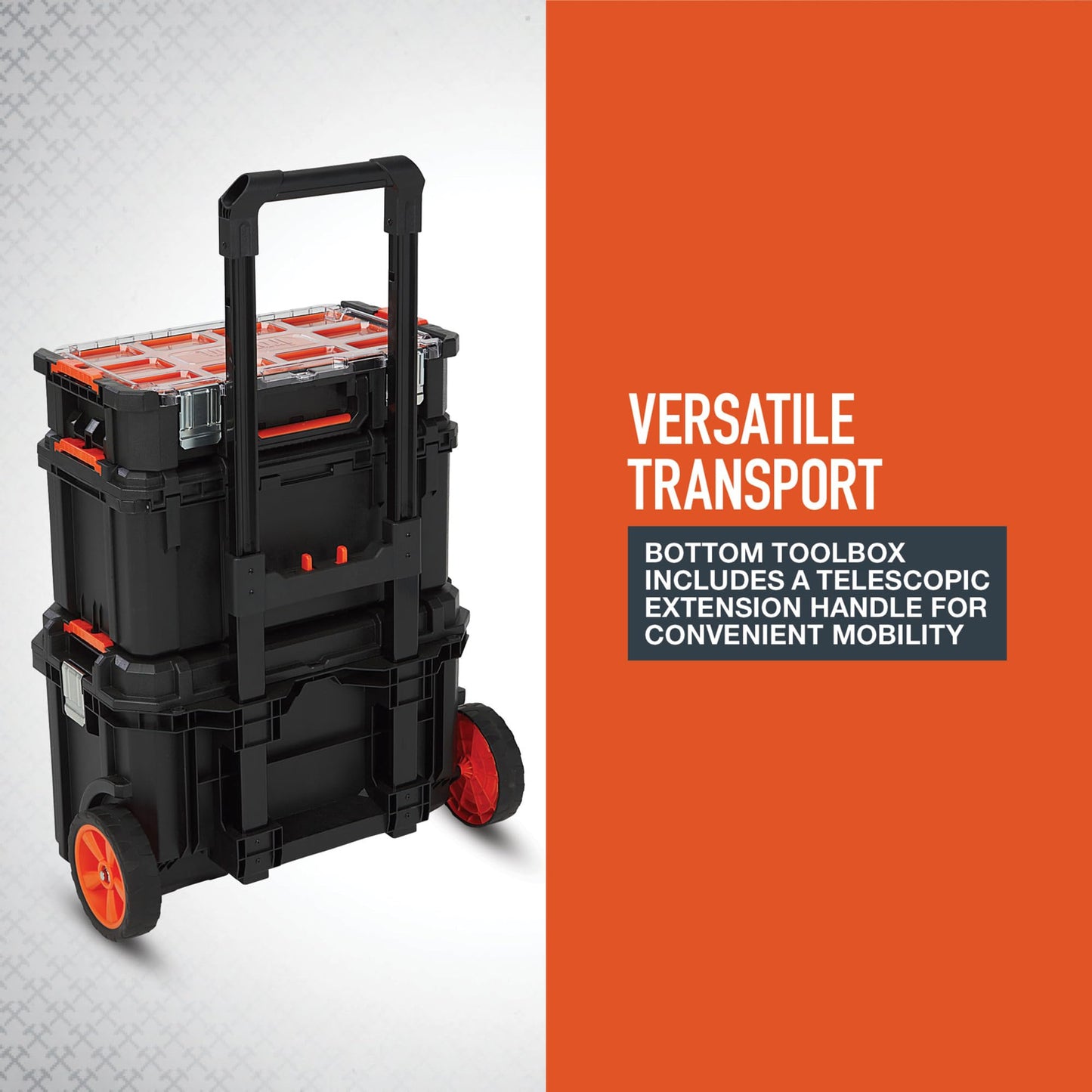 Ironton Light-Duty Modular Rolling Toolbox System