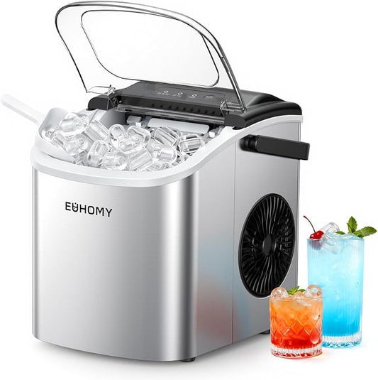 EUHOMY Ice Maker Machine