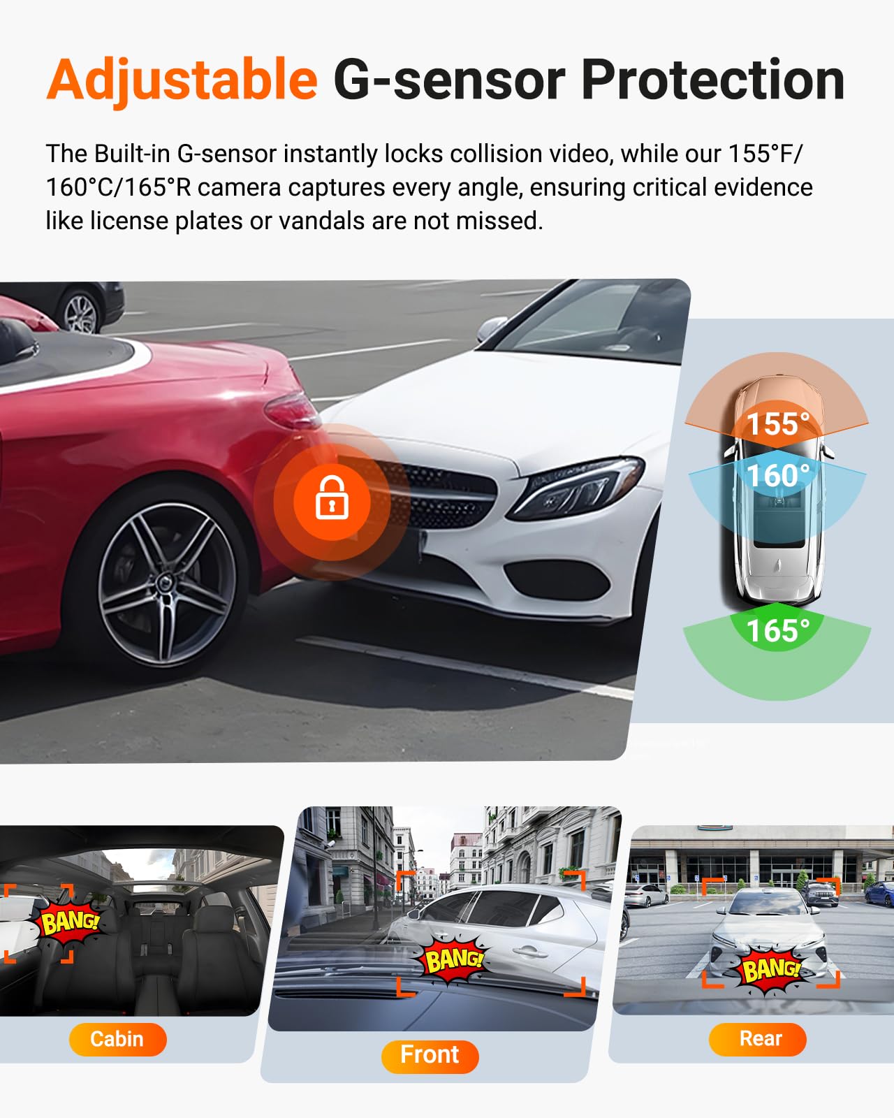 Vantrue N4 Pro S 4K 3 Channel Dash Cam w/Triple STARVIS 2, 4K+1080P+2.5K Front Inside Rear Dash Camera, 4+2.5K Dual Channel, HDR IR Night Vision, Voice Control, Parking Mode, GPS, Wi-Fi, Support 1TB