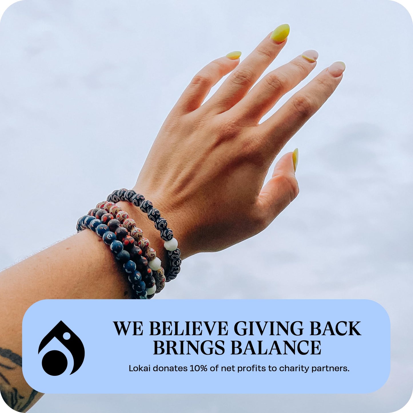 Lokai Silicone Beaded Bracelet for Men & Women, NFL Football Collection - San Francisco 49ers, Logo, Medium - Silicone Jewelry Fashion Bracelet Slides-On for Comfortable Fit