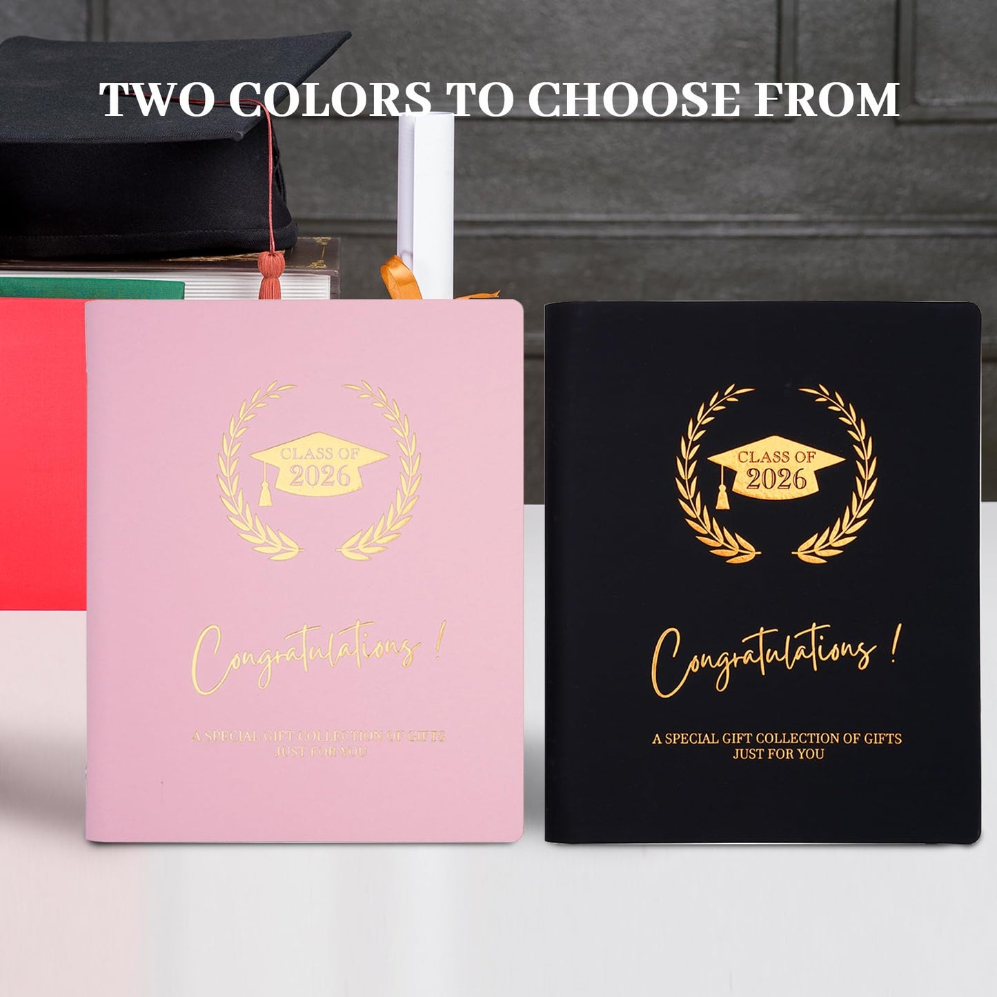 Graduation Gifts 2026, High School / College Graduation Gift Card Book, First Year of College Survival Kit from Parents for Her Girls Teens Students, Class of 2026 Gift Card / Cash Holder booklet