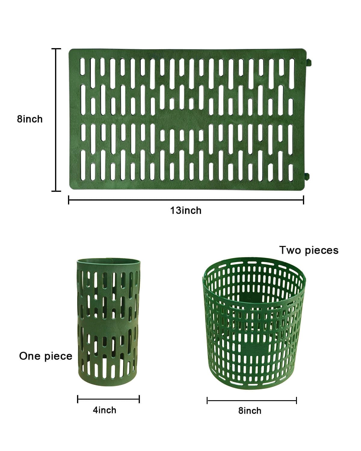 Tree Trunk Protectors Tree Bark Protectors - 8Pcs Small Tree Trunk Protector Guard Breathable Tree Protectors for Wildlife Protection