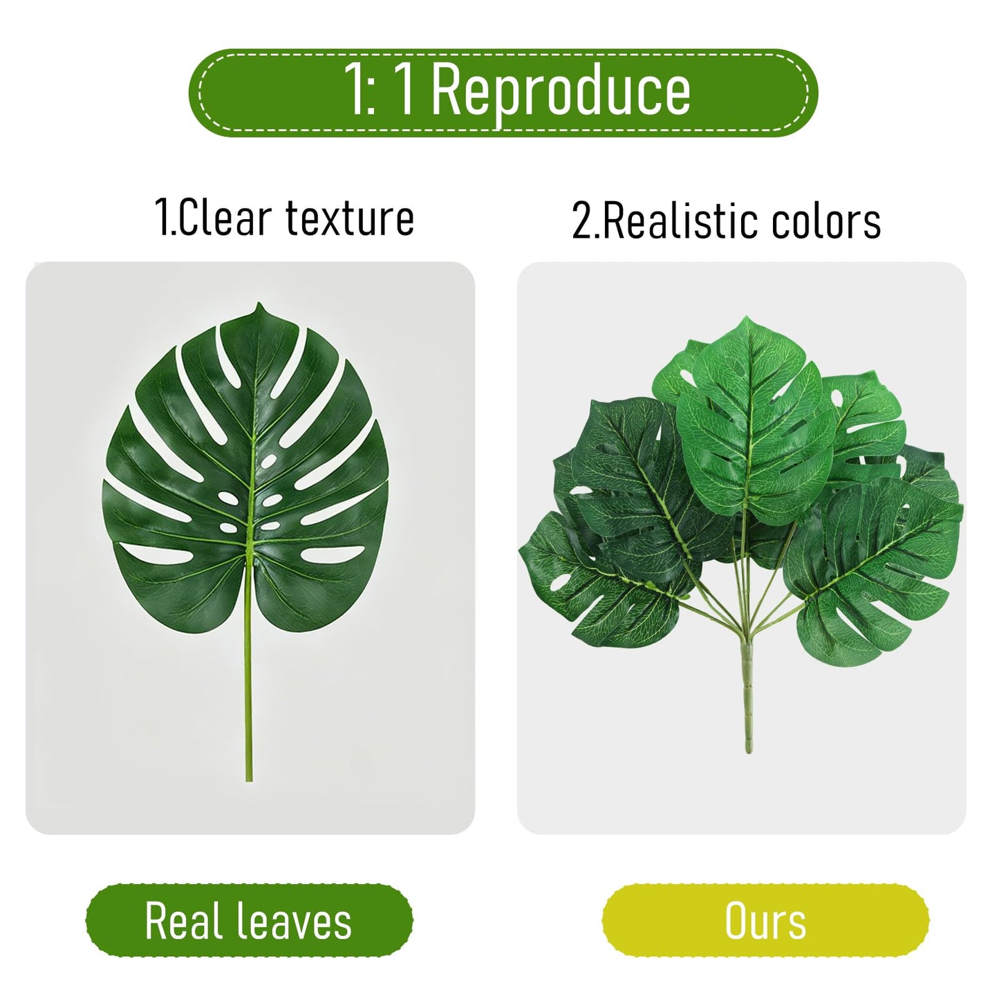 Caplidou 18 Bundles Artificial Greenery Plants Outdoor UV Resistant Fake Plastic Leaves with Stems Faux Bushes Shrubs for Porch Patio Window Box Garden Indoor Outside Decor