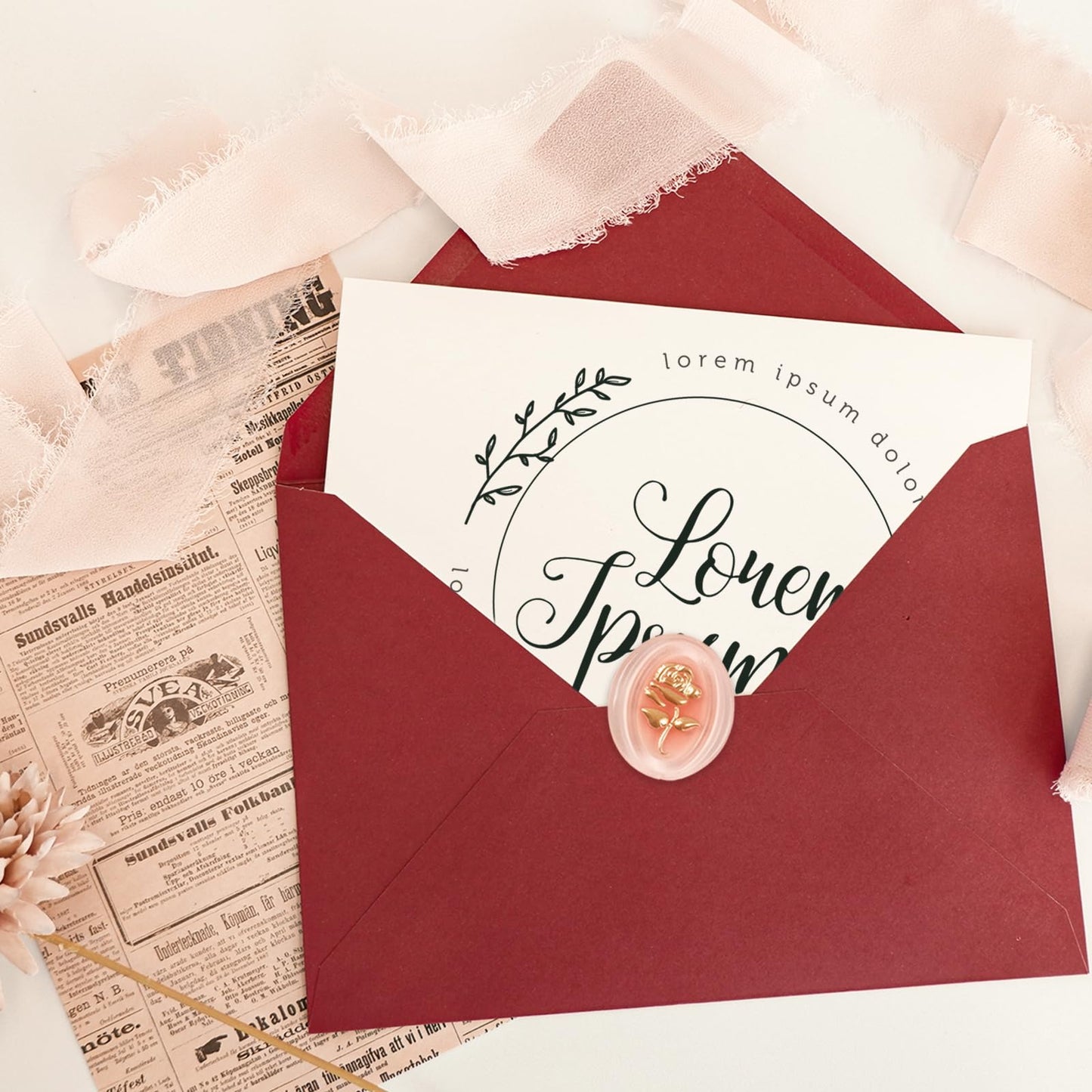 JAGERGREEN 50 Pack 5x7 Envelopes Letter Size, Red A7 Envelopes Self Seal for Wedding Invitation, Envelope 5.4x7.6 for Greeting Cards, Photos, Baby Shower, Graduation, Thank You Cards, Announcements