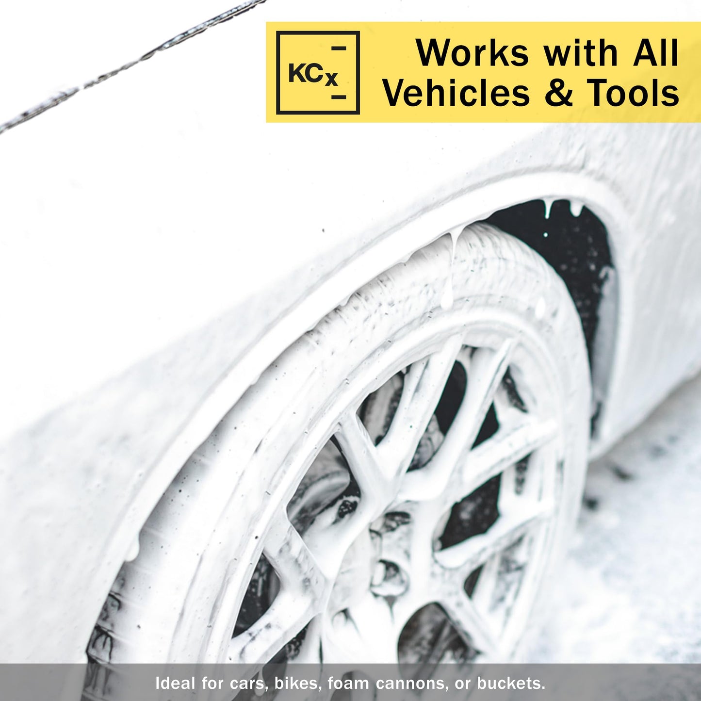 KOCHCHEMIE Gentle Snow Foam - pH Neutral Pre-Cleaning; Works With Foam Cannons & Sprayers; Manual Washing Shampoo; Safe on Existing Wax & Sealed Surfaces; Unique Cherry Fragrance (1 Liter)
