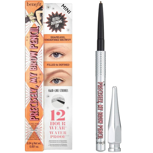 Benefit Cosmetics Mini Precisely, My Brow Pencil Waterproof Eyebrow Definer Grey