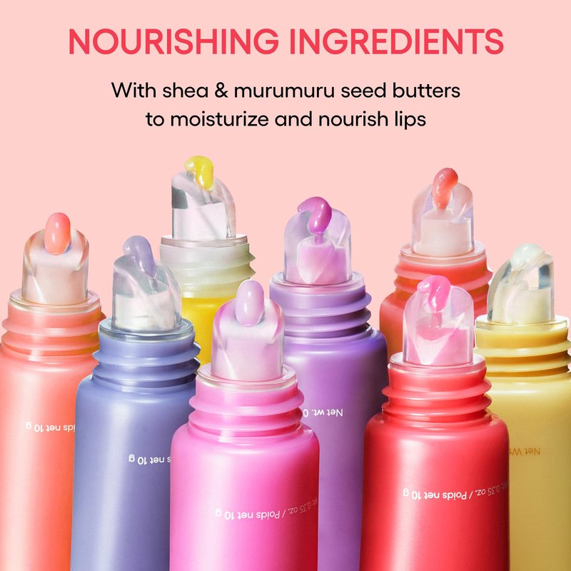 LANEIGE Lip Glowy Balm, Blueberry: Sheer Tinted Lip Moisturizer with Shea Butter, for Hydrating Shine & Soft Lips