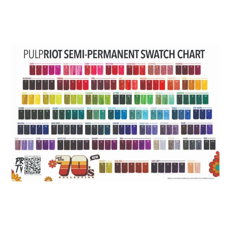 Pulp Riot Asteroid Semi-Permanent Haircolor 4 fl oz, Cerulean