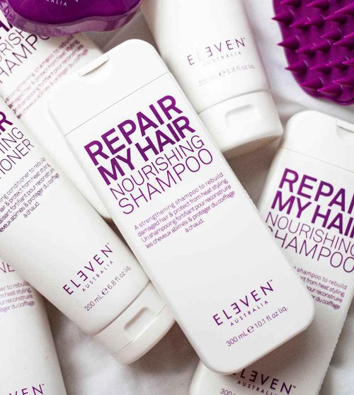 ELEVEN AUSTRALIA Repair My Hair Nourishing Shampoo for Women & Men - Sulfate Free Shampoo, Hydrating & Gentle, Strengthens Dry & Damaged Hair, Provides Deep Moisture, Color Safe Formula - 32.5 fl oz